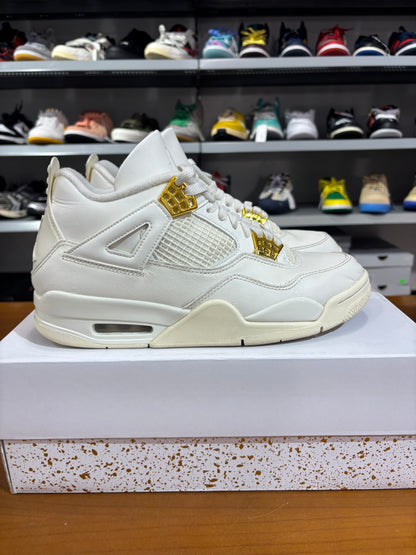 Air Jordan 4 Metallic Gold