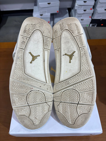 Air Jordan 4 Metallic Gold