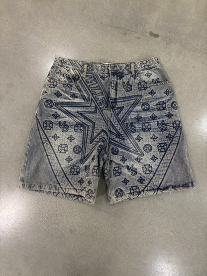 Preowned Vale Spade Jean Shorts