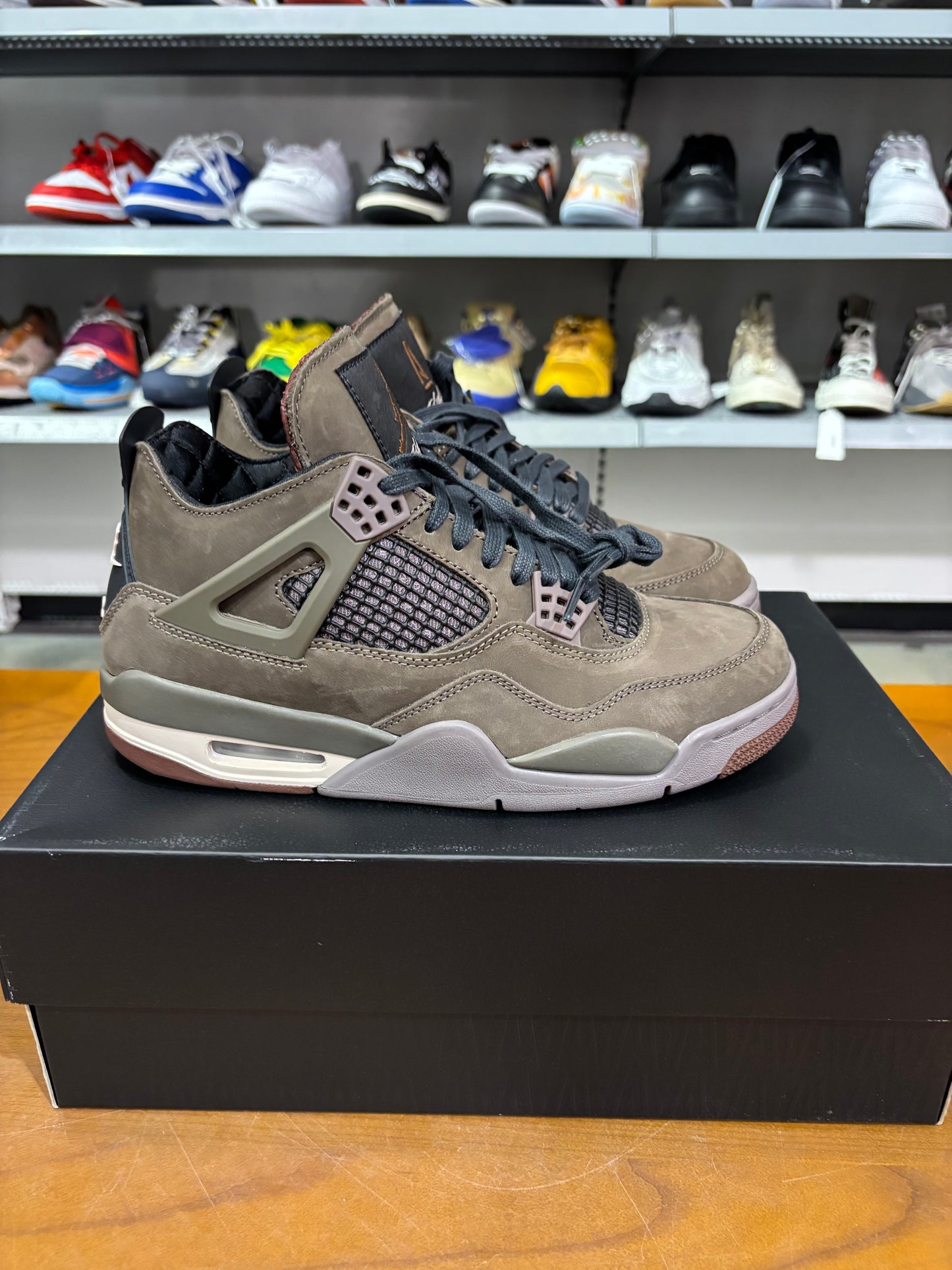 Preowned Air Jordan 4 A Ma Manere Dark Mocha