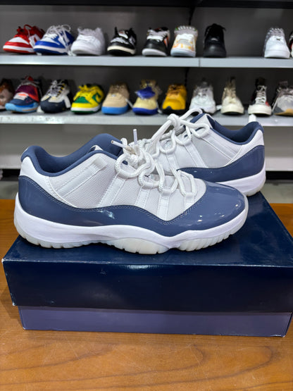 Preowned Air Jordan 11 Low Diffused Blue