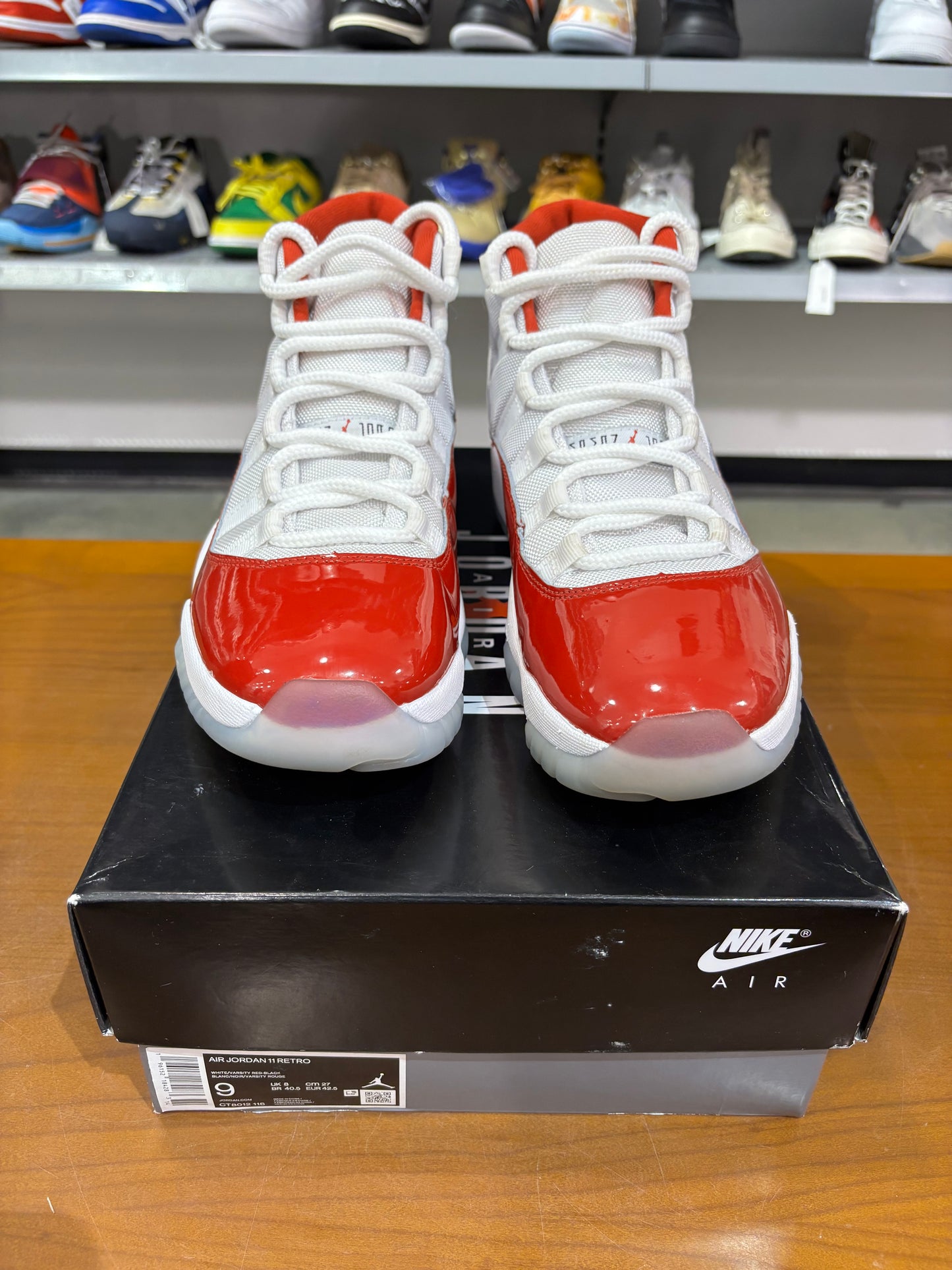 Preowned Air Jordan 11 Cherry