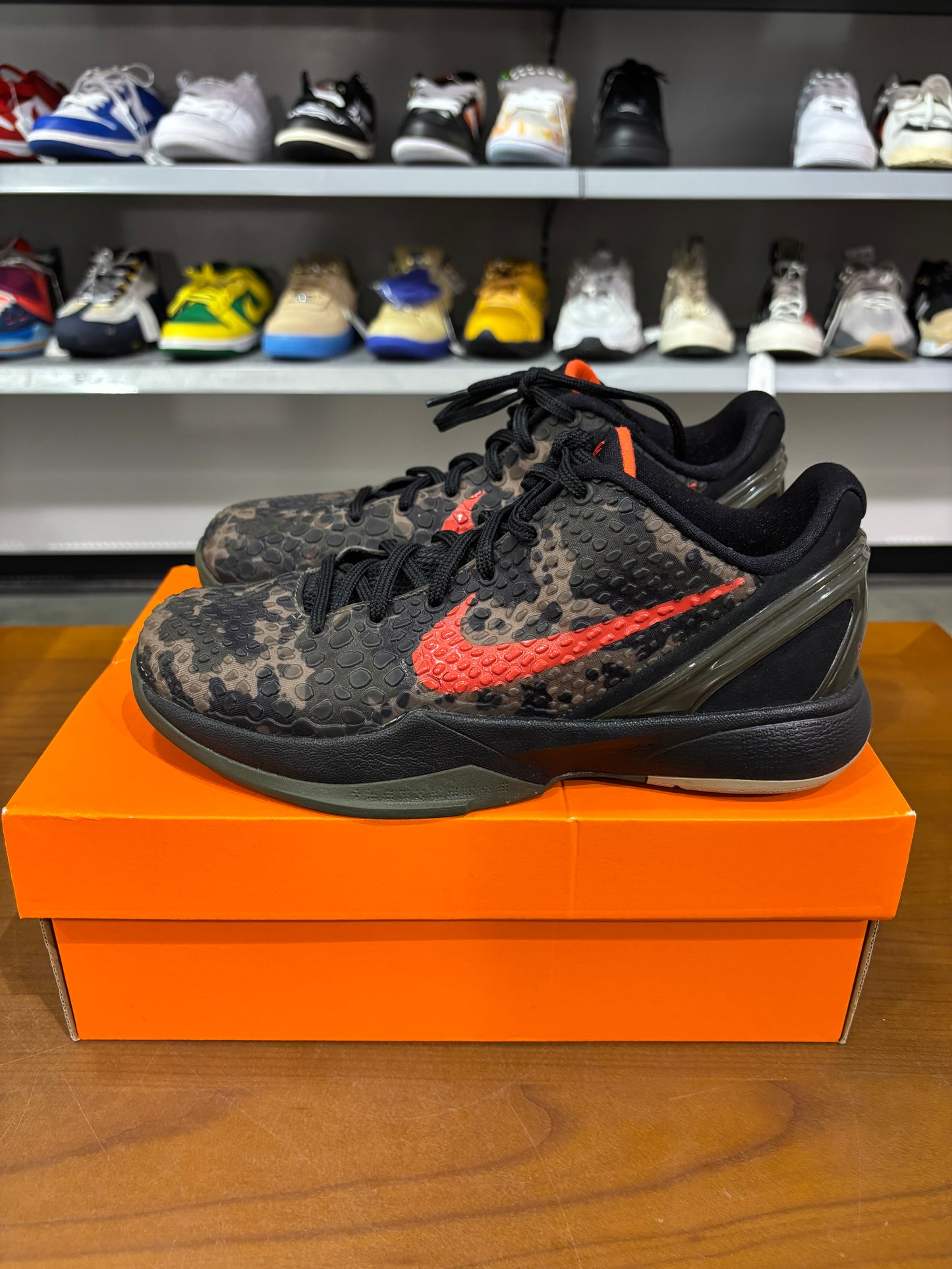 Preowned Kobe 6 Italian Camo