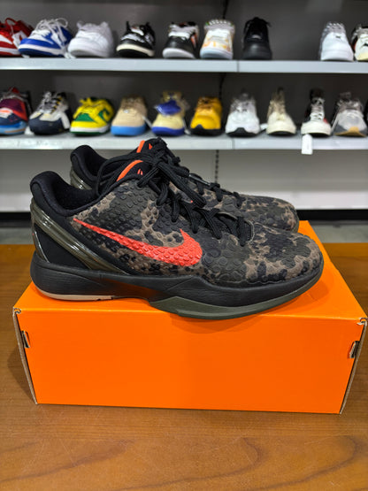 Preowned Kobe 6 Italian Camo