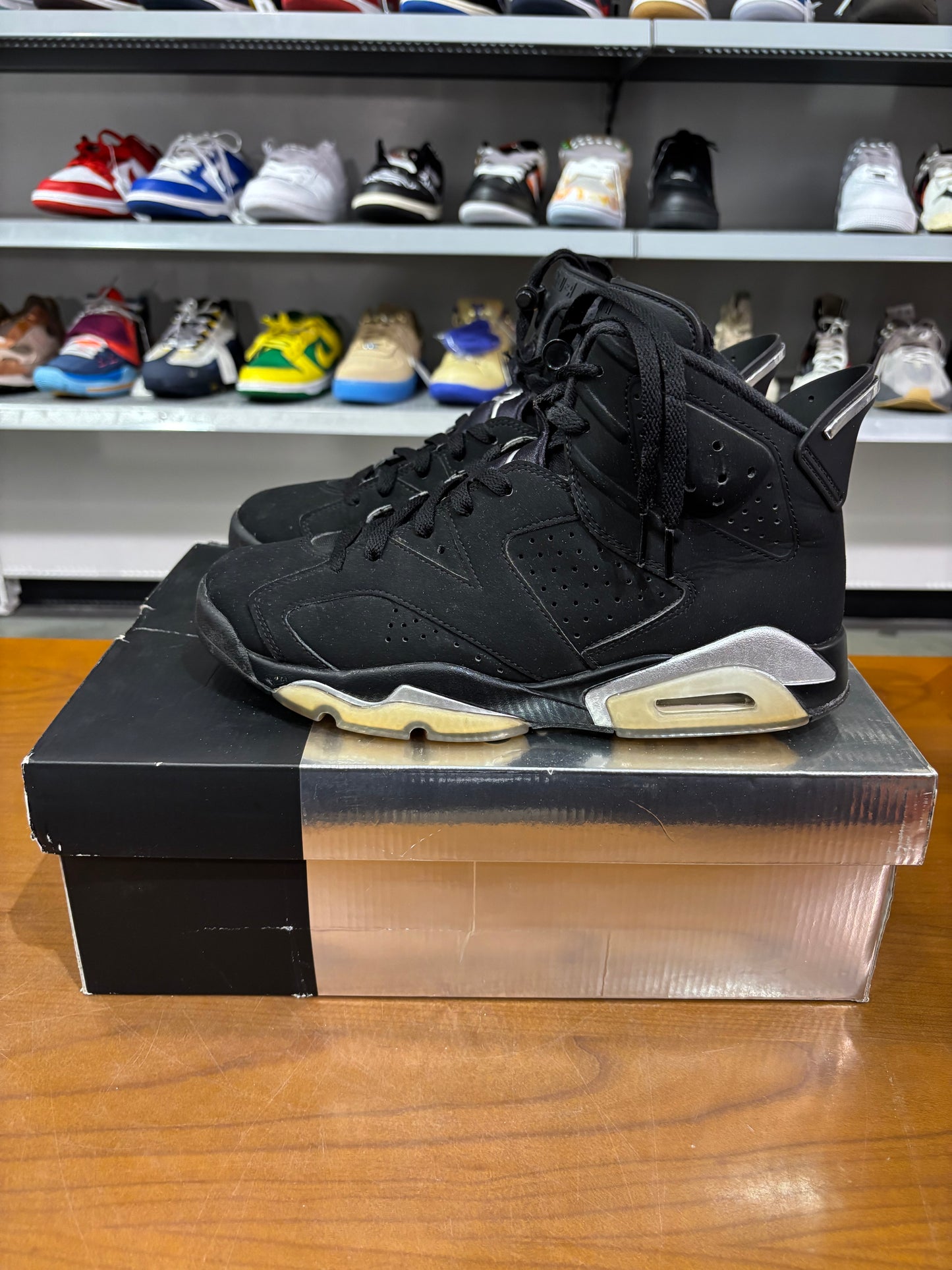 Preowned Air Jordan 6 Chrome
