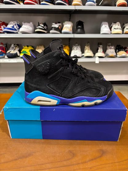 Preowned Air Jordan 6 Aqua
