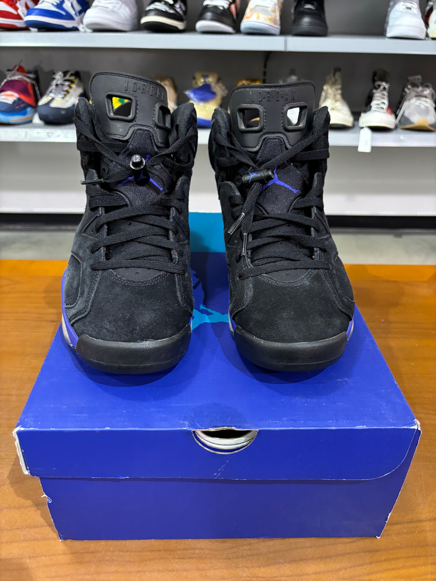 Preowned Air Jordan 6 Aqua