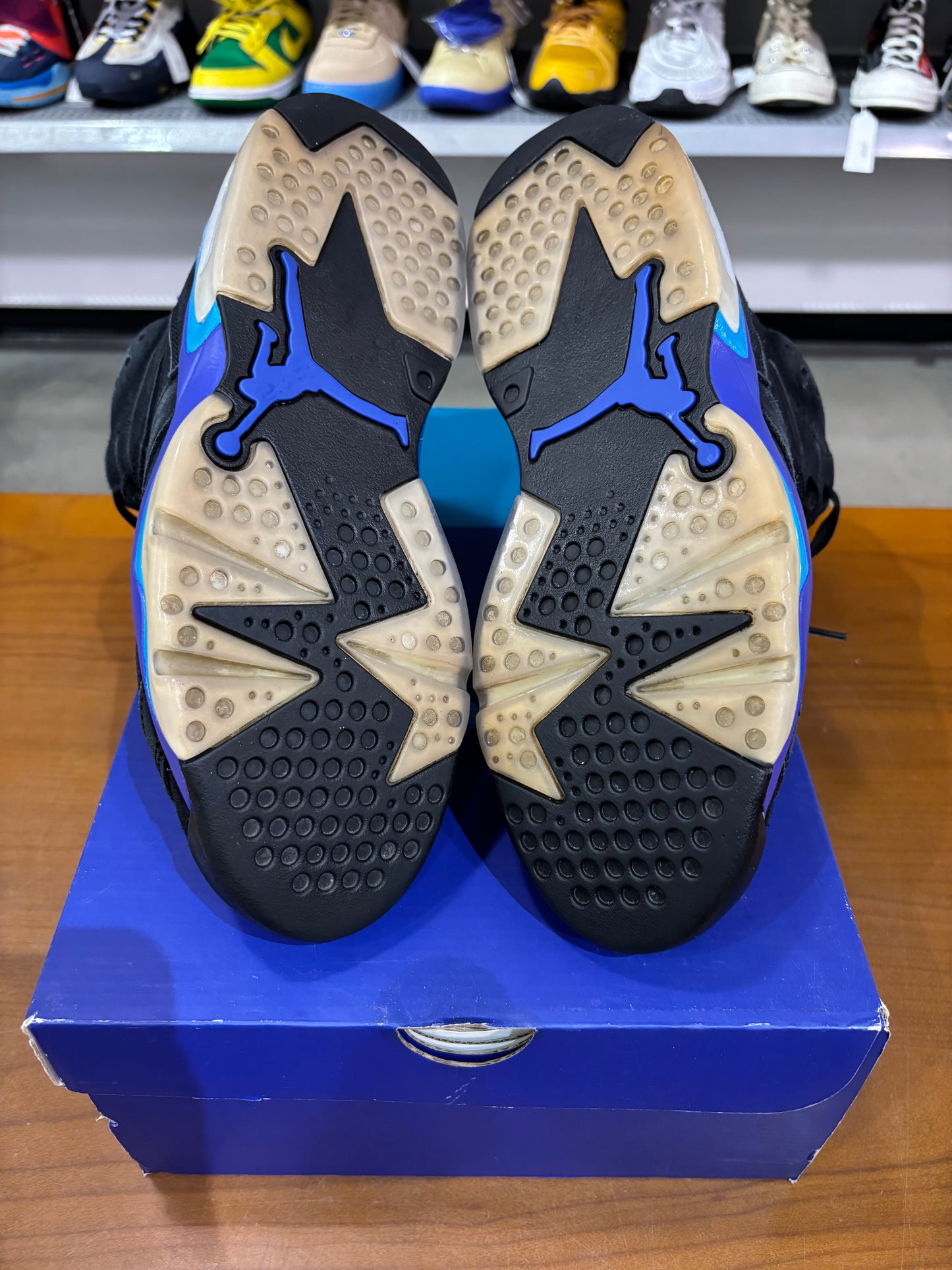 Preowned Air Jordan 6 Aqua