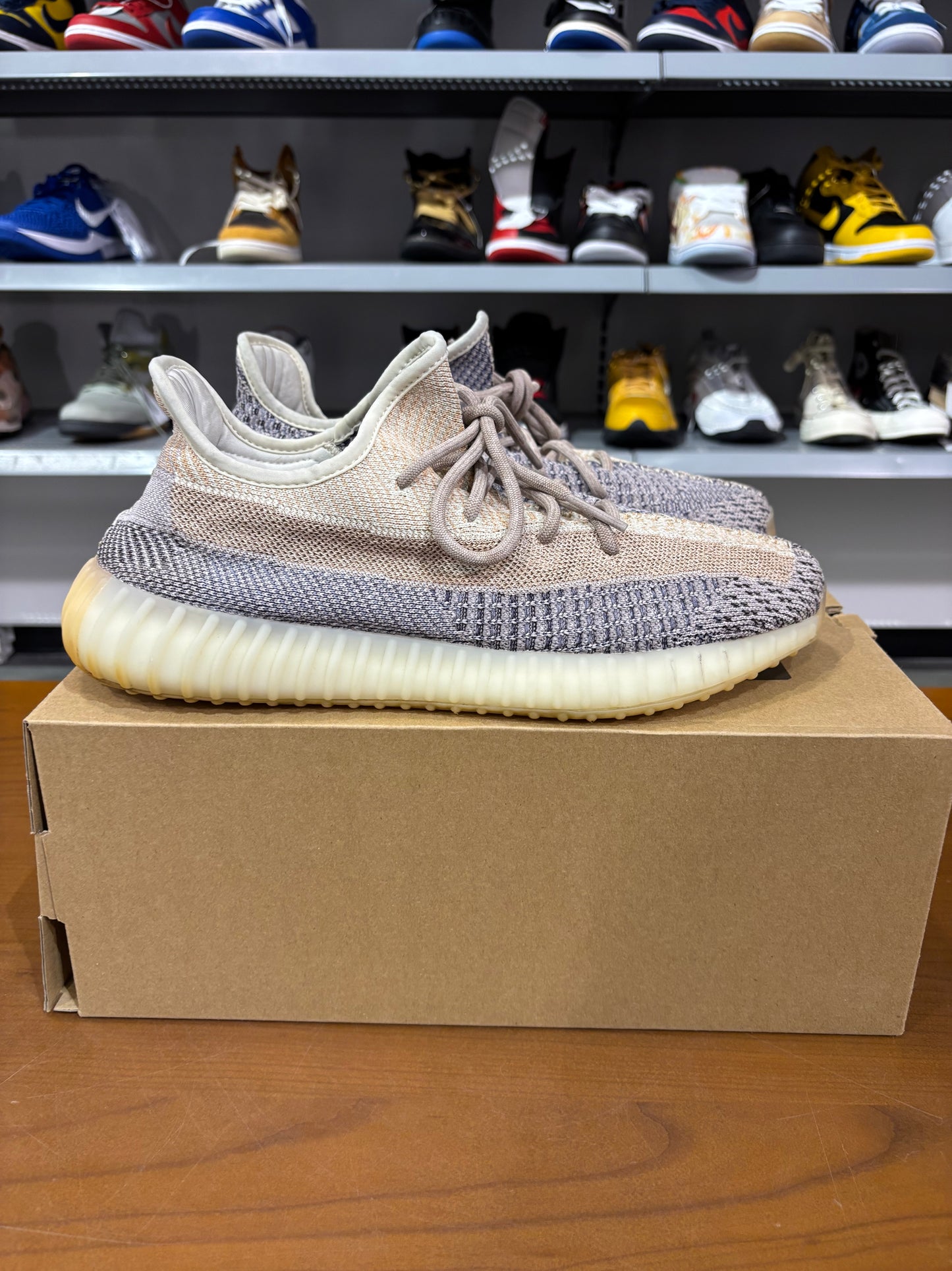 Preowned Yeezy 350 Ash Pearl