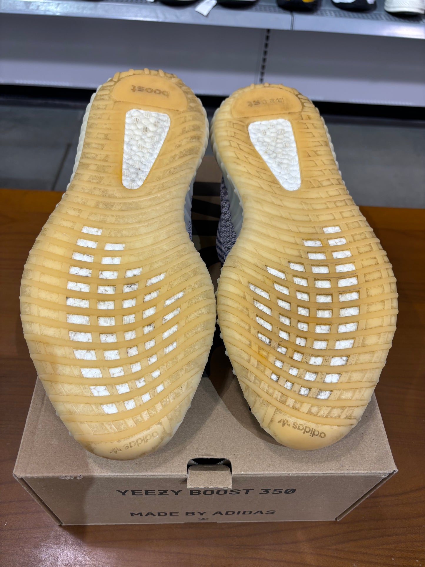 Preowned Yeezy 350 Ash Pearl