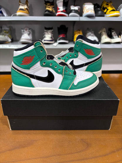 Preowned Air Jordan 1 Lucky Green
