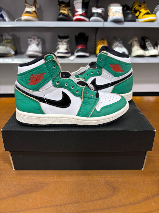 Preowned Air Jordan 1 Lucky Green