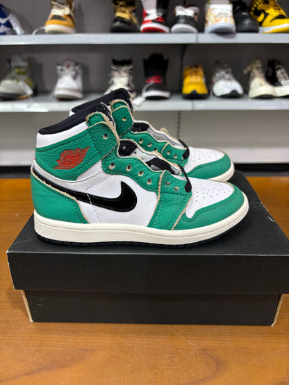 Preowned Air Jordan 1 Lucky Green