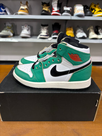Preowned Air Jordan 1 Lucky Green