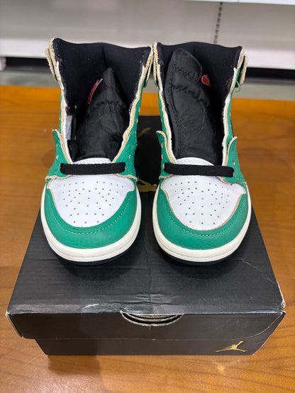 Preowned Air Jordan 1 Lucky Green