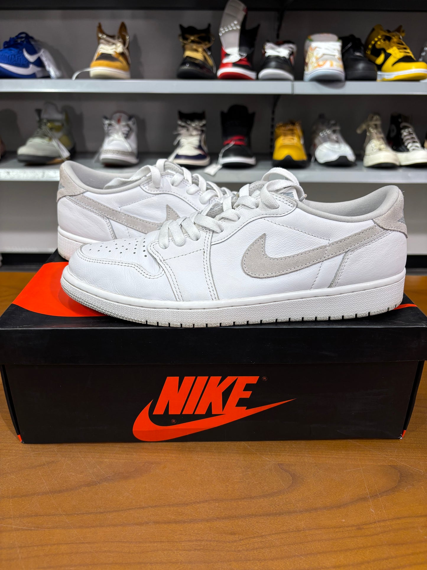 Preowned Air Jordan 1 Low OG Neutral Grey