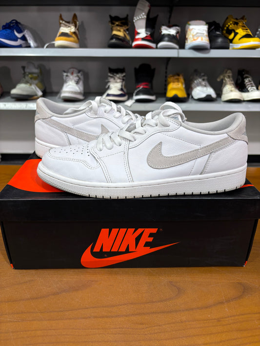 Preowned Air Jordan 1 Low OG Neutral Grey