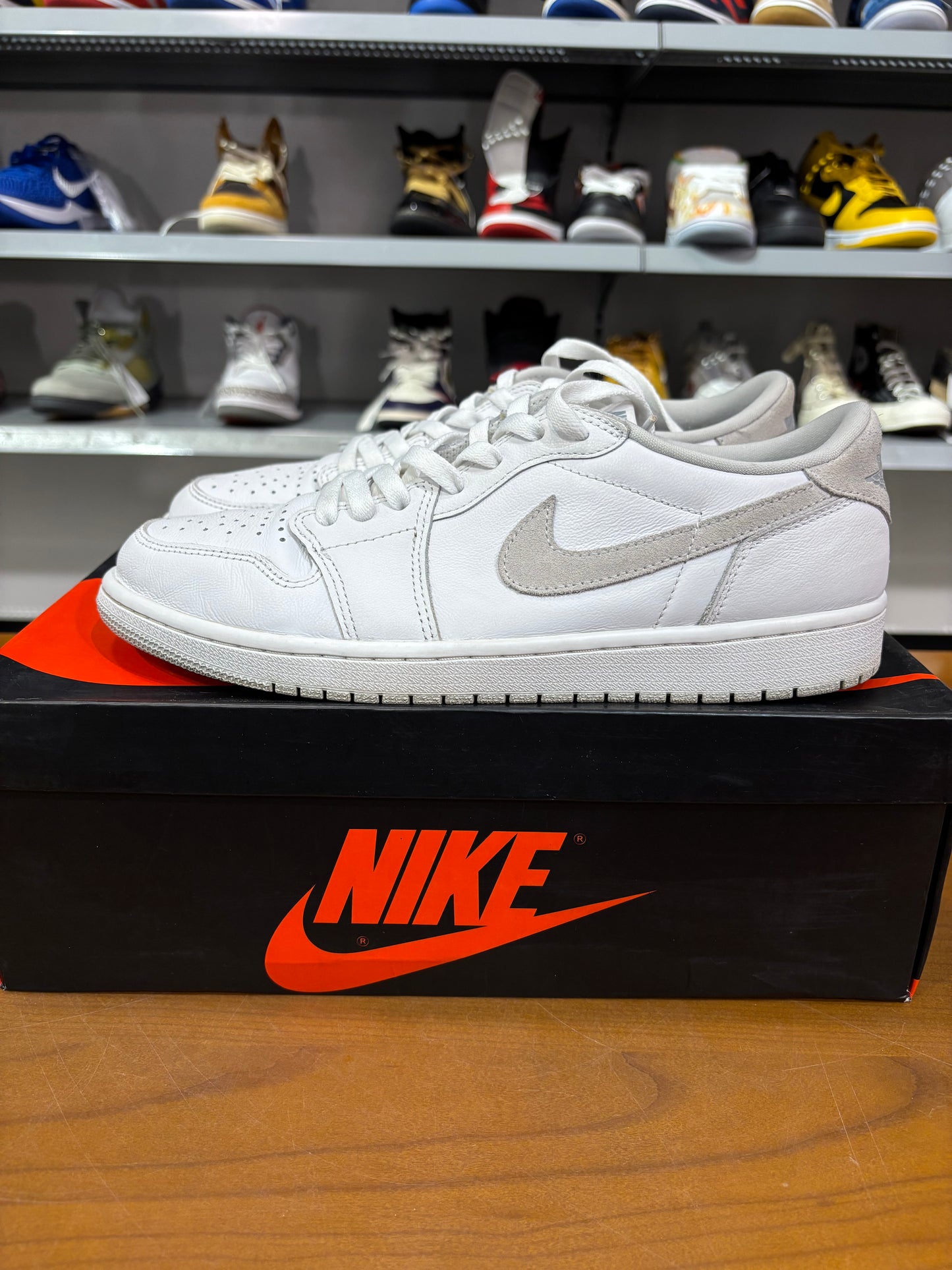 Preowned Air Jordan 1 Low OG Neutral Grey