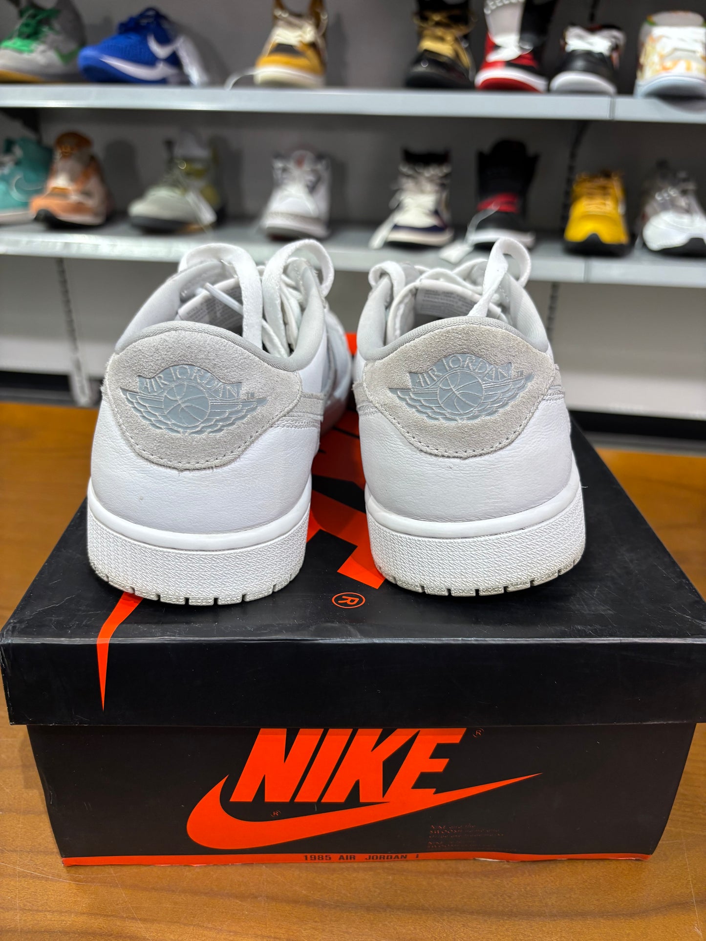 Preowned Air Jordan 1 Low OG Neutral Grey
