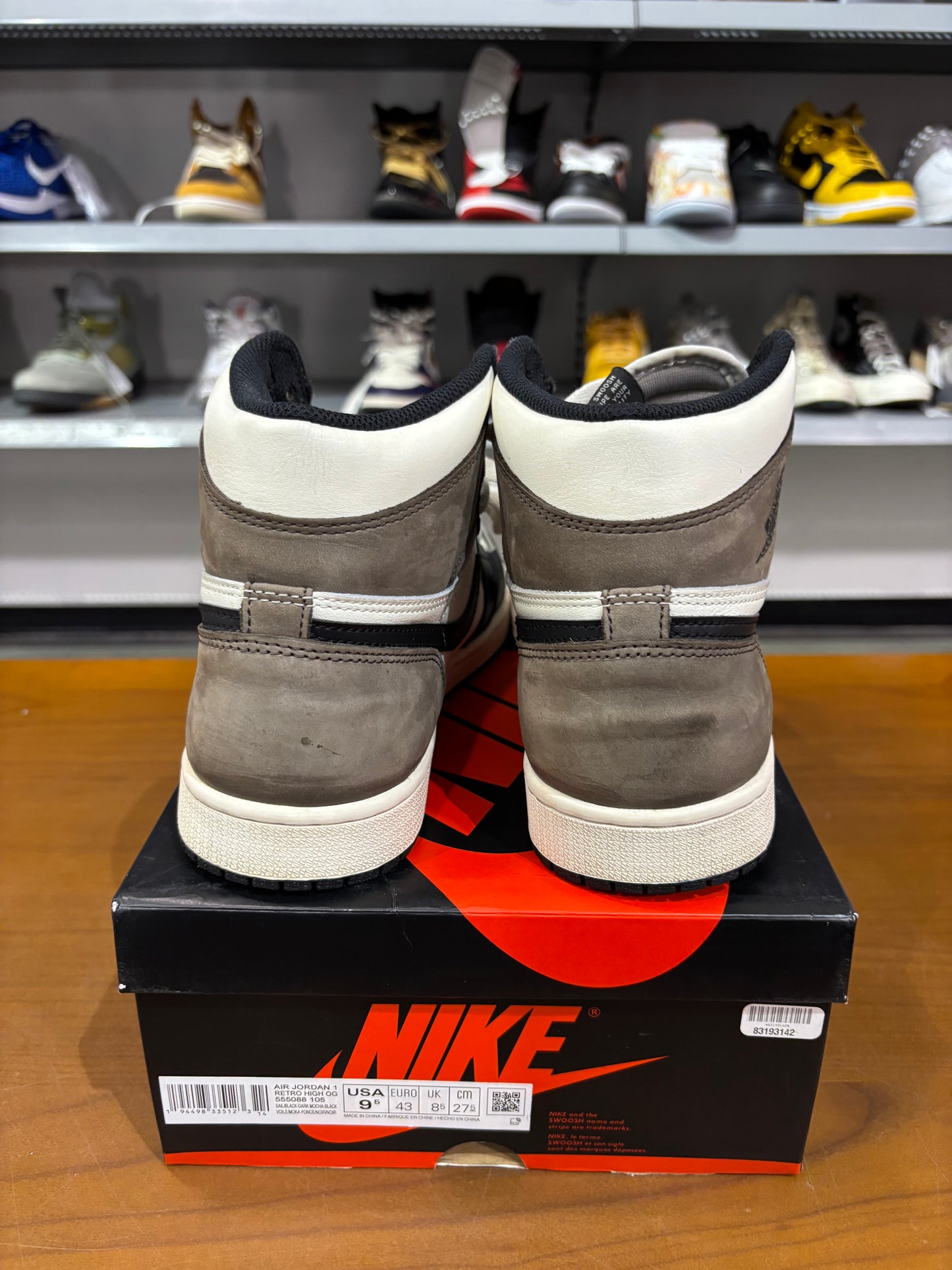 Preowned Air Jordan 1 Mocha