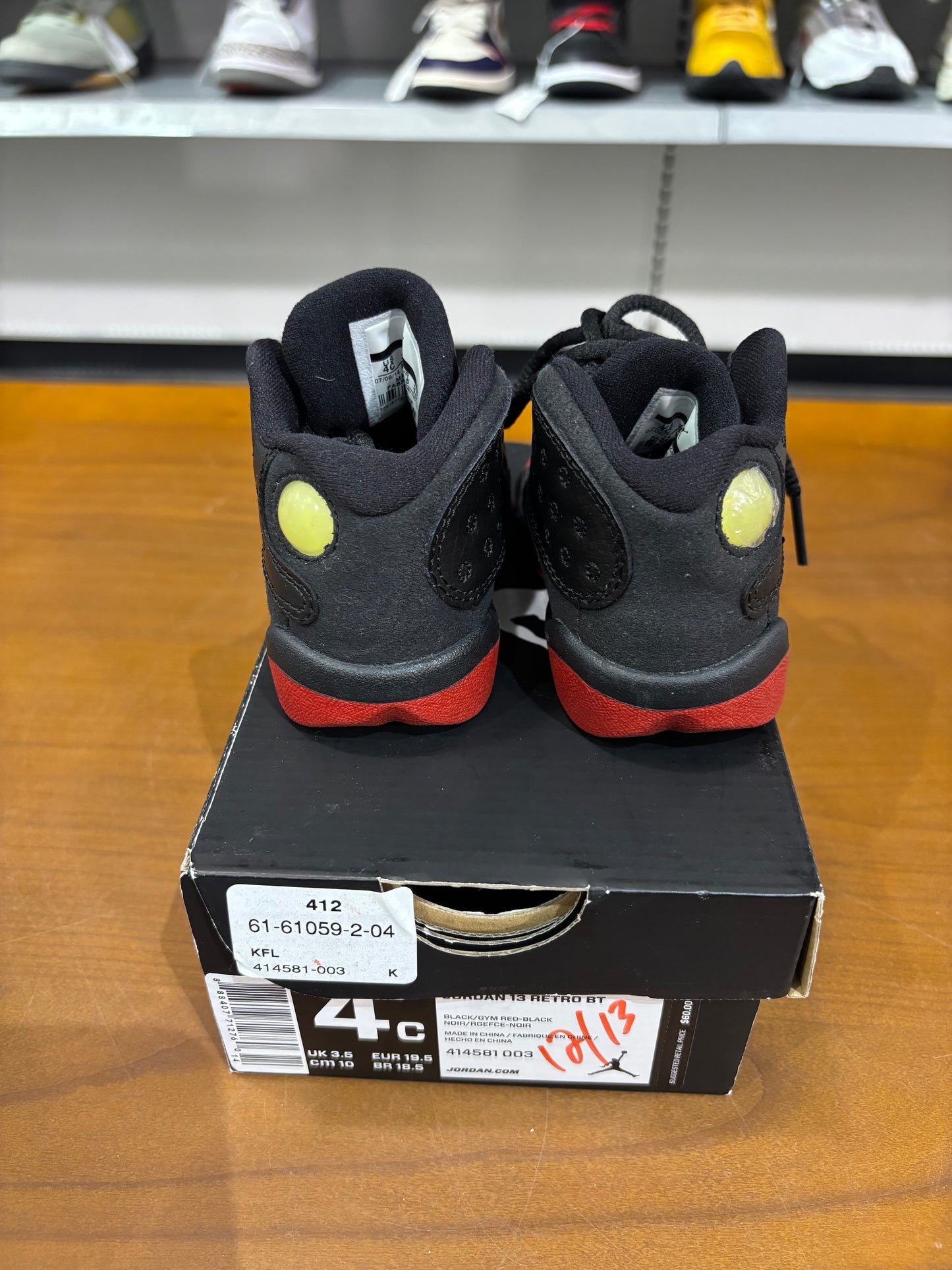 Preowned Air Jordan 13 Dirty Bred