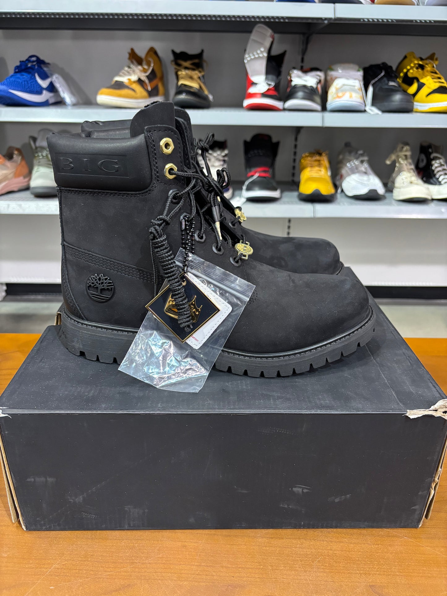 Timberland 6" Premium Boot The Notorious B.I.G. Black