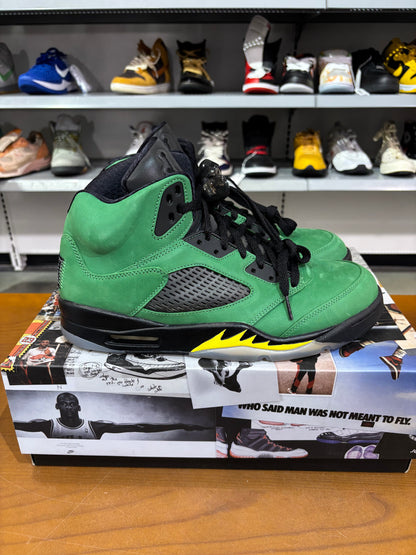 Preowned Air Jordan 5 Oregon