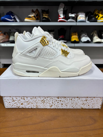 Air Jordan 4 Metallic Gold