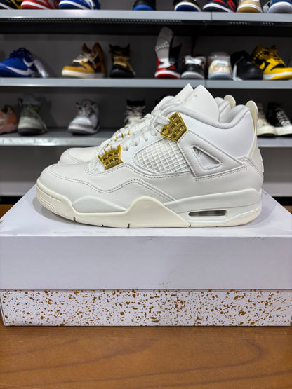 Air Jordan 4 Metallic Gold