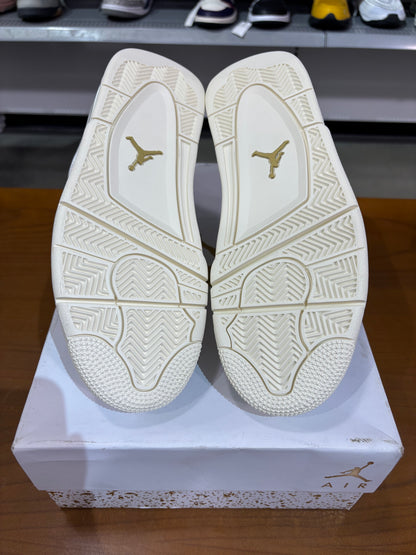Air Jordan 4 Metallic Gold