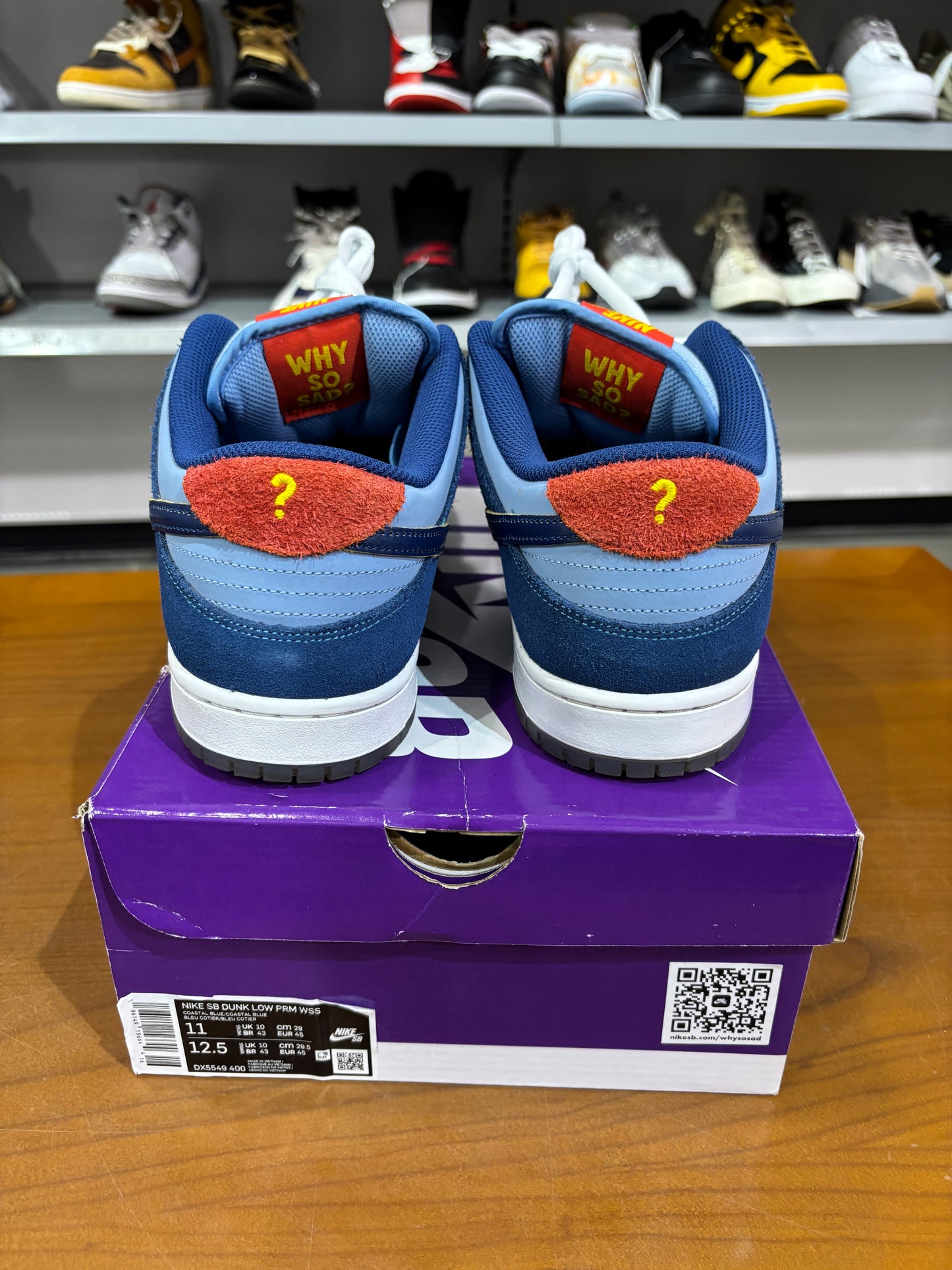 Preowned Nike SB Dunk Low Why So Sad