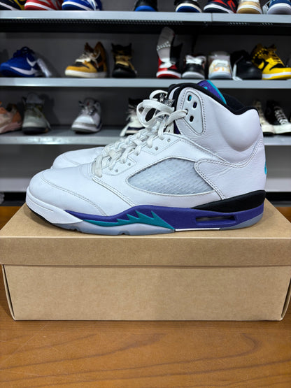 Preowned Air Jordan 5 Grape