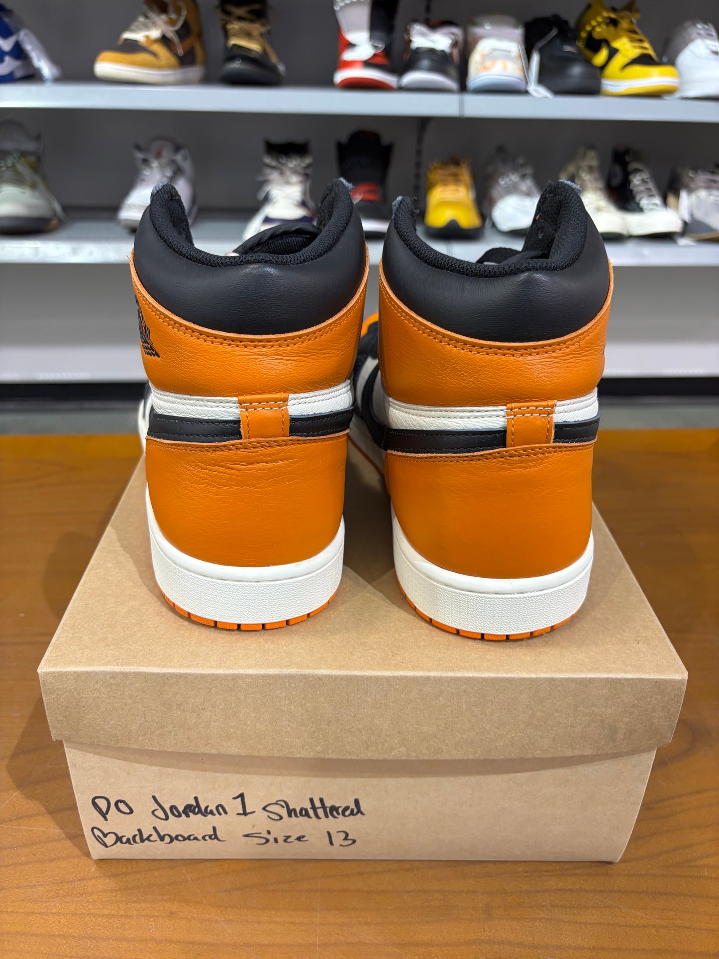 Preowned Air Jordan 1 Shattered Backboard