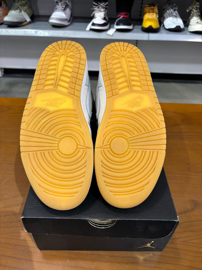 Preowned Air Jordan 1 Mid SE Coconut Milk Particle Grey