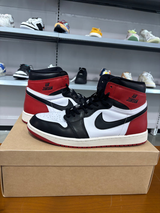 Preowned Air Jordan 1 Black Toe Reimagined