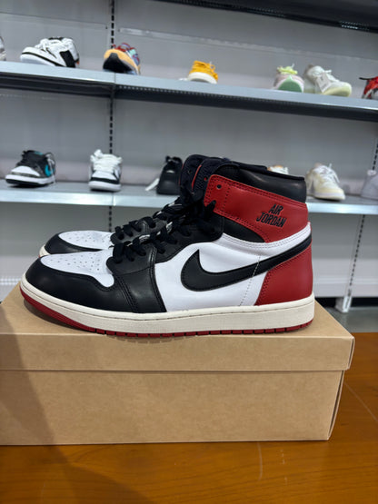 Preowned Air Jordan 1 Black Toe Reimagined