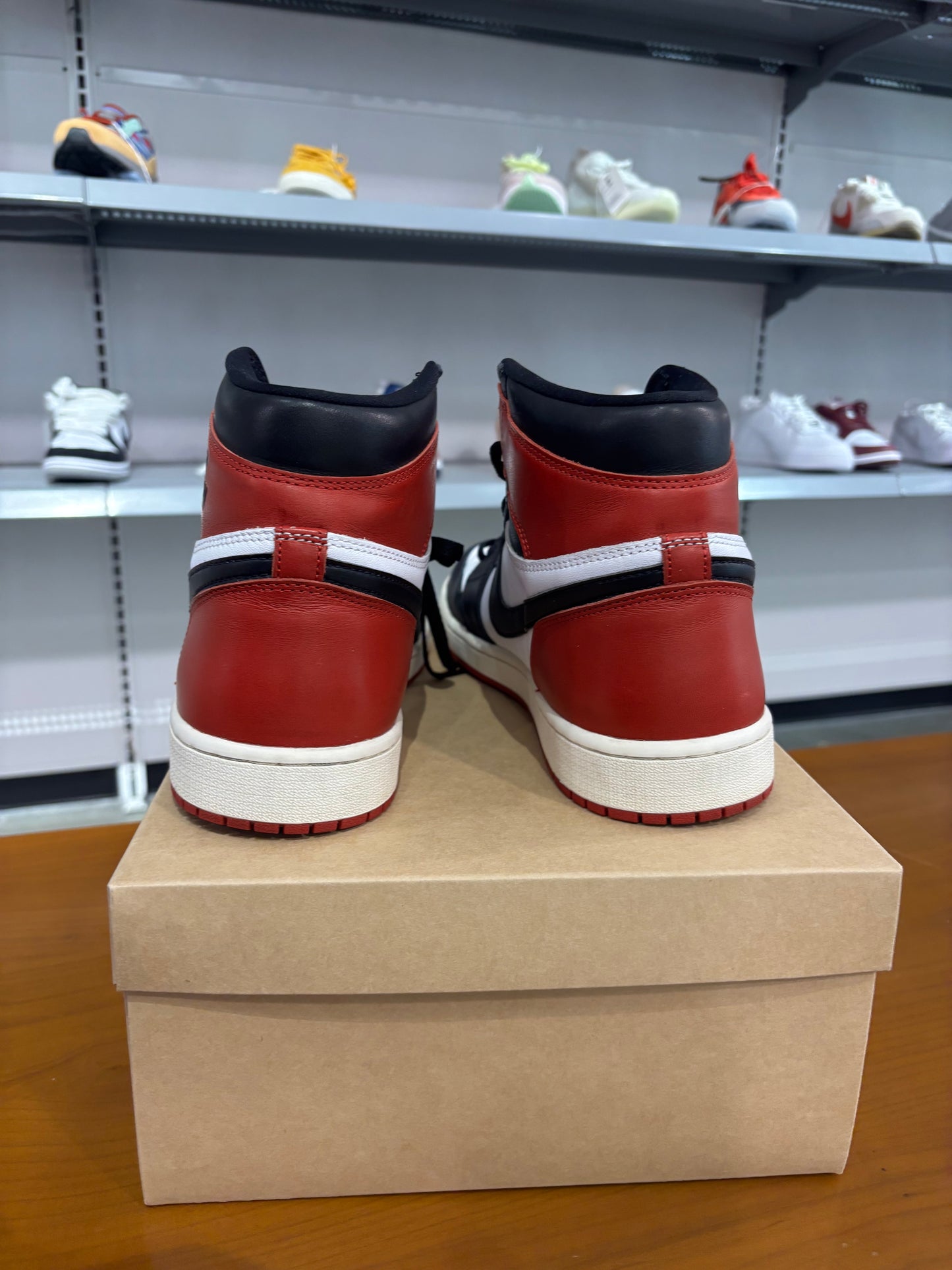 Preowned Air Jordan 1 Black Toe Reimagined