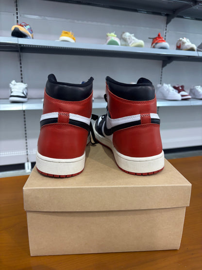 Preowned Air Jordan 1 Black Toe Reimagined