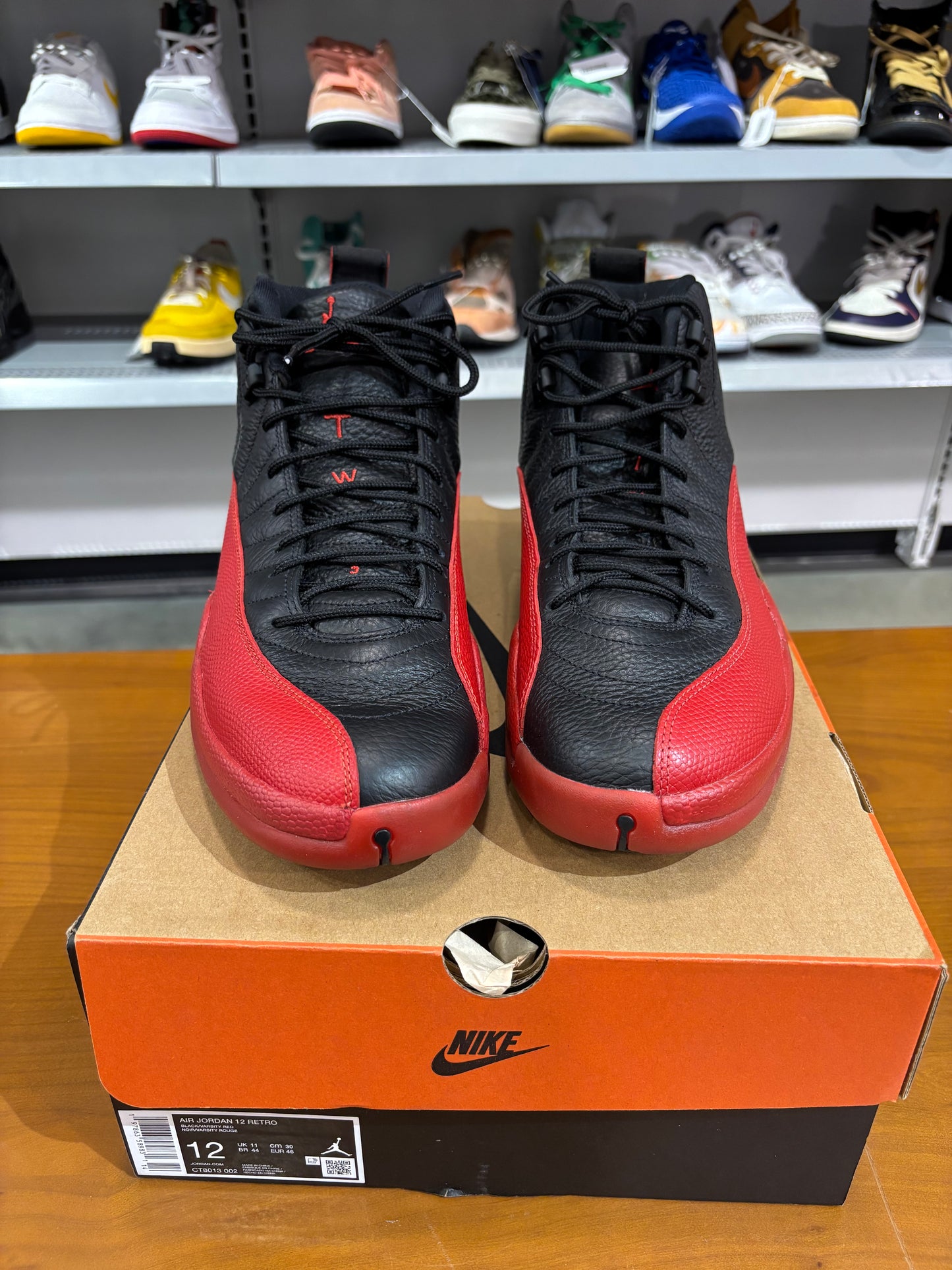 Preowned Air Jordan 12 Flu Game