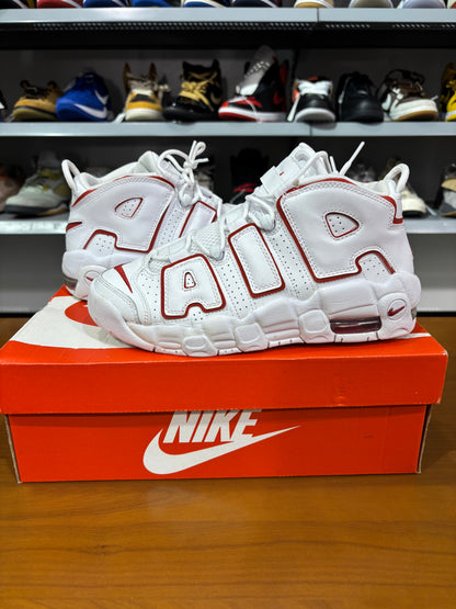 Preowned Nike Air More Uptempo Varsity Red