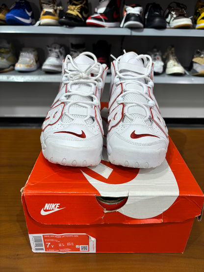 Preowned Nike Air More Uptempo Varsity Red