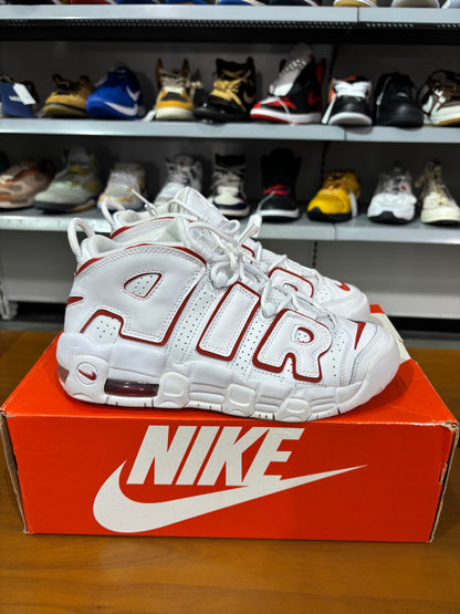 Preowned Nike Air More Uptempo Varsity Red