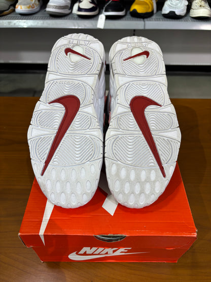 Preowned Nike Air More Uptempo Varsity Red