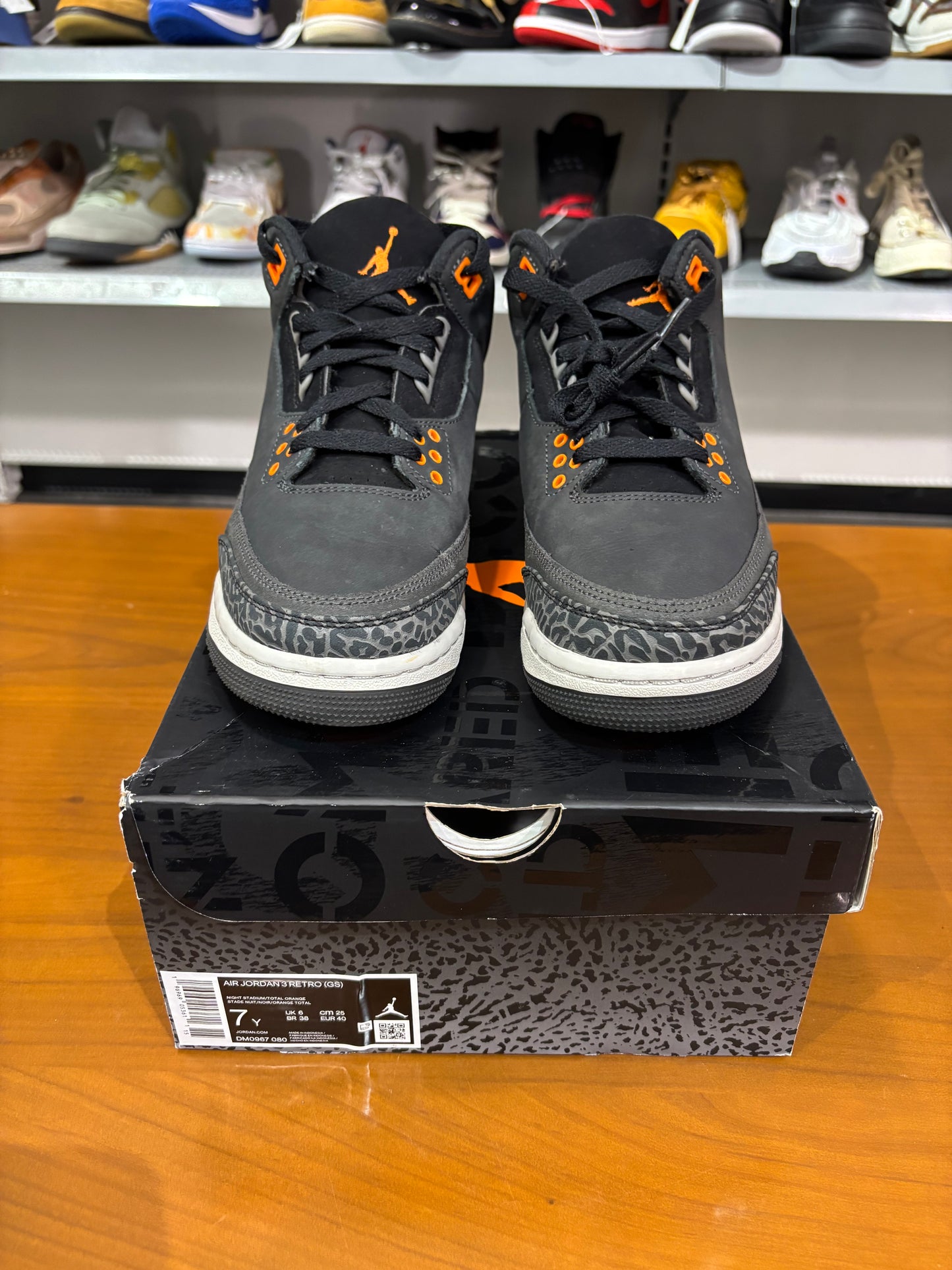 Preowned Air Jordan 3 Fear