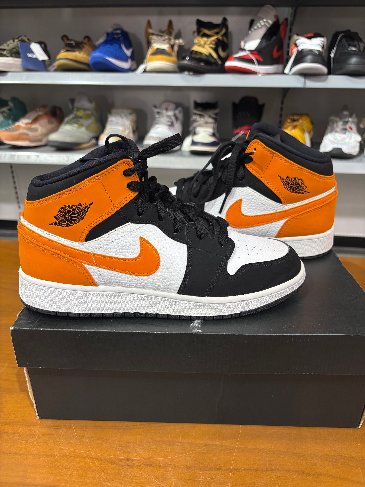 Preowned Air Jordan 1 Mid Shattered Backboards