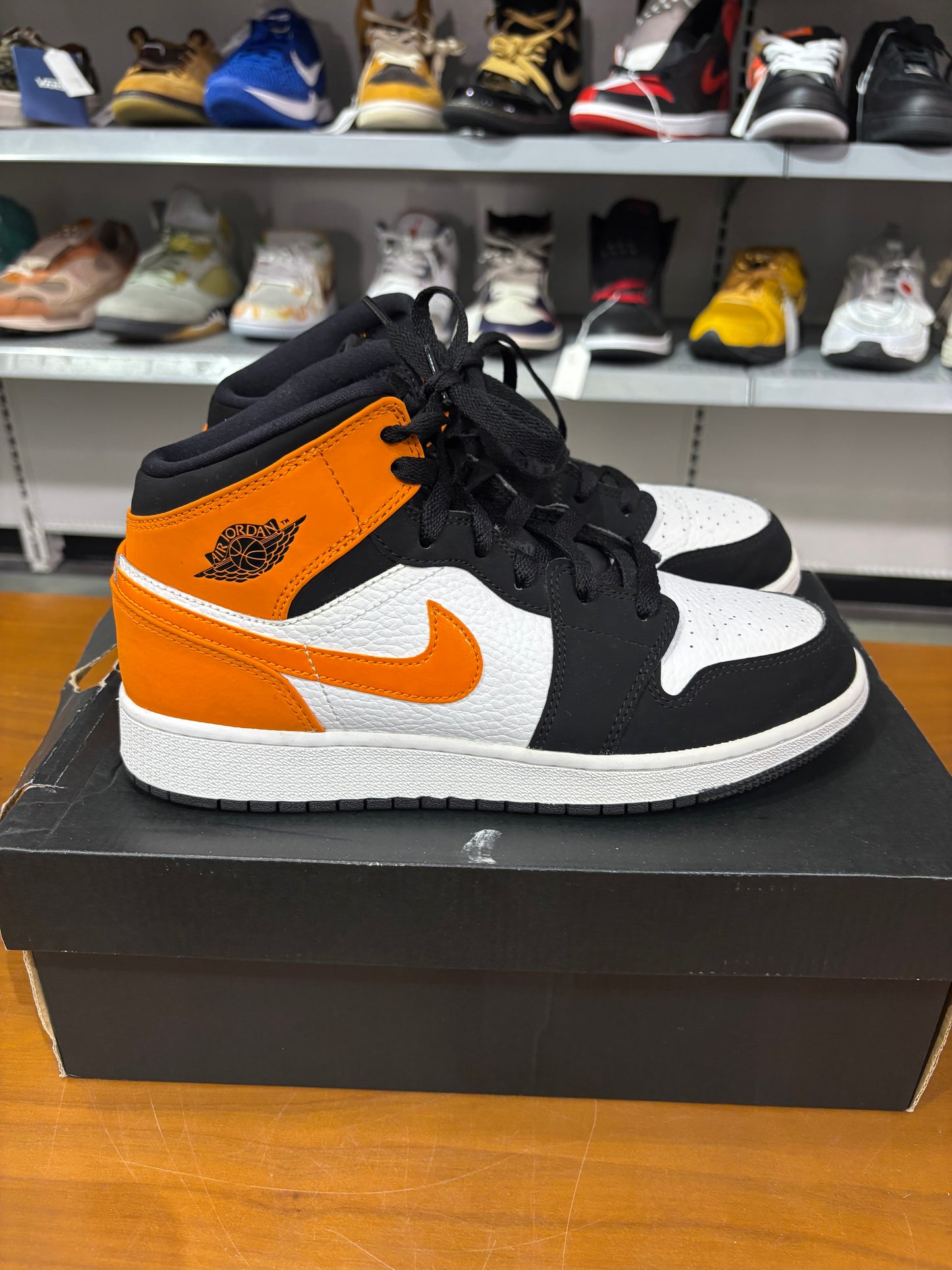 Preowned Air Jordan 1 Mid Shattered Backboards