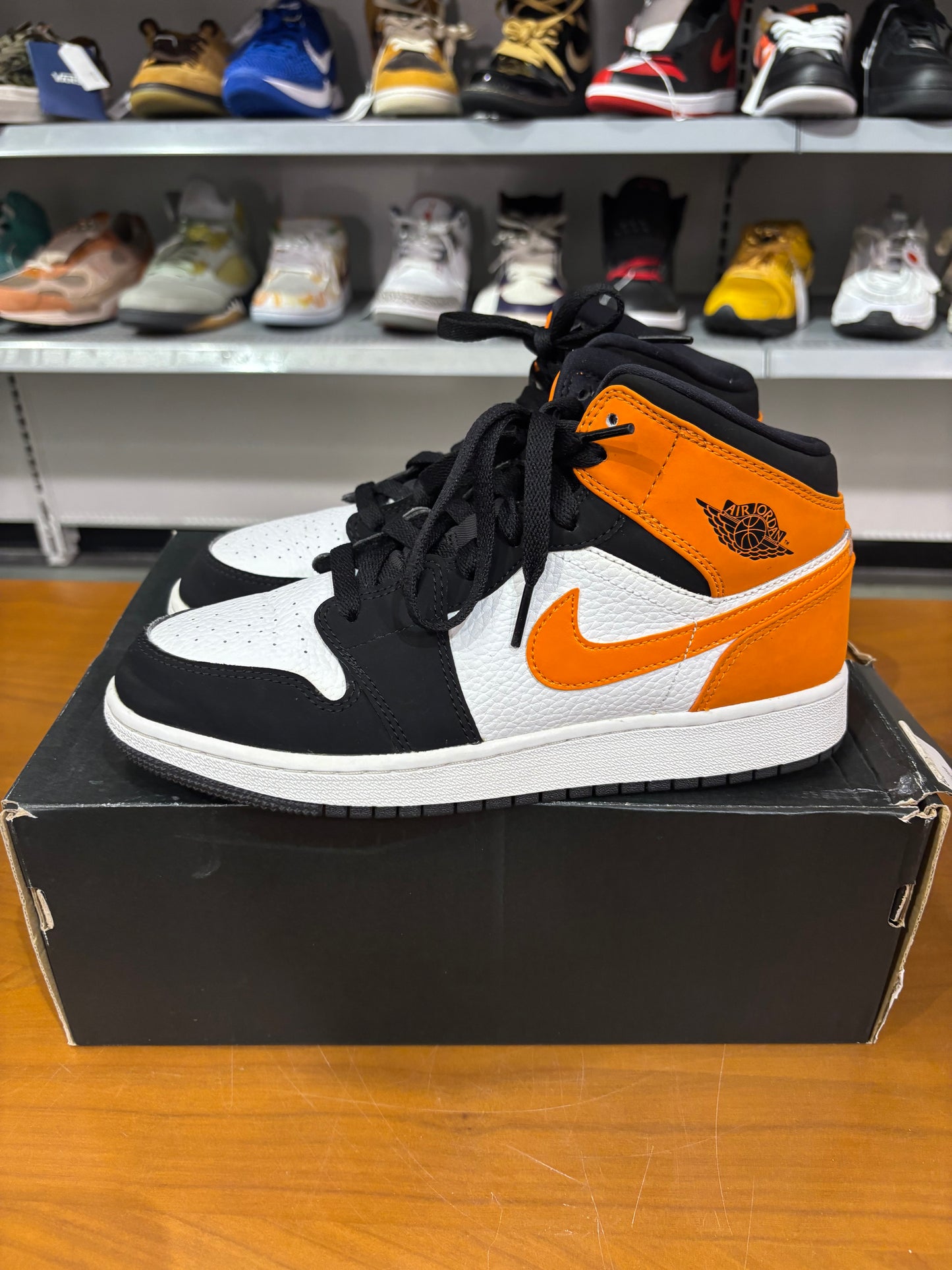 Preowned Air Jordan 1 Mid Shattered Backboards