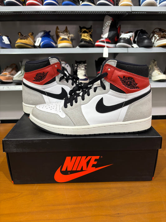 Preowned Air Jordan 1 Light Smoke Grey