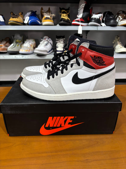 Preowned Air Jordan 1 Light Smoke Grey