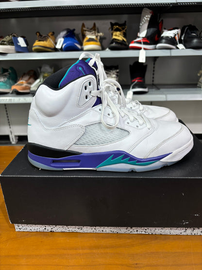 Preowned Air Jordan 5 Grape